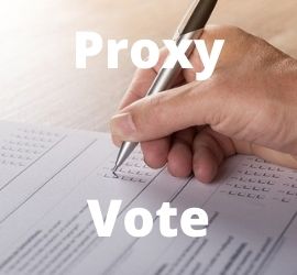 Proxy Vote