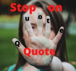 Stop on Quote