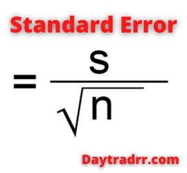 Standard Error Formula