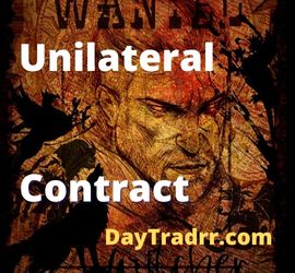 Unilateral Contract