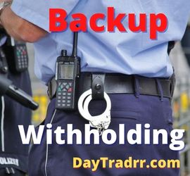 Backup Withholding