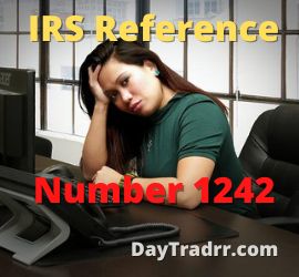 IRS Reference Number 1242
