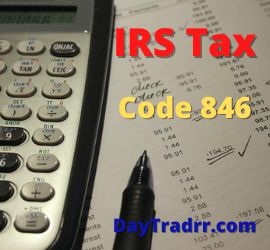 Code 846 On IRS Transcript