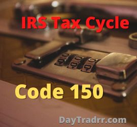 Tax Code 150 on IRS Transcript