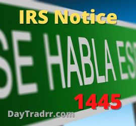 IRS Notice 1445