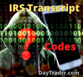 IRS Transcript Codes