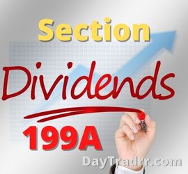 Section 199A Dividends